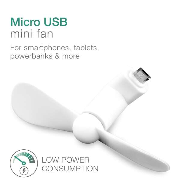 Digifan - Mini hordozható USB ventilátor mobilhoz