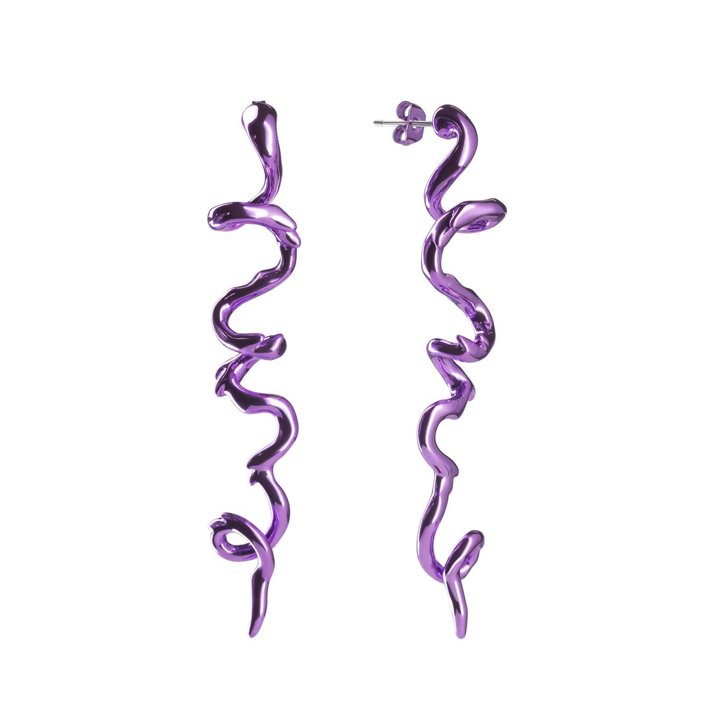 Eternia Earrings - Purple